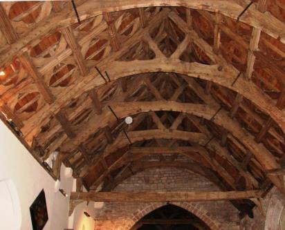 Alberbury church roof